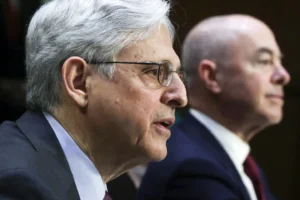 Attorney General Merrick Garland & United States Secretary of Homeland Security Alejandro Mayorkas