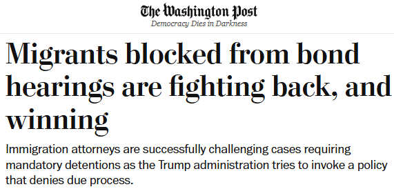 面临强制拘留或遣返的无证移民开始反抗,挑战川普政府的法律战连续获胜